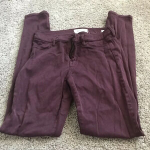 Pacsun Maroon Red Jeggings